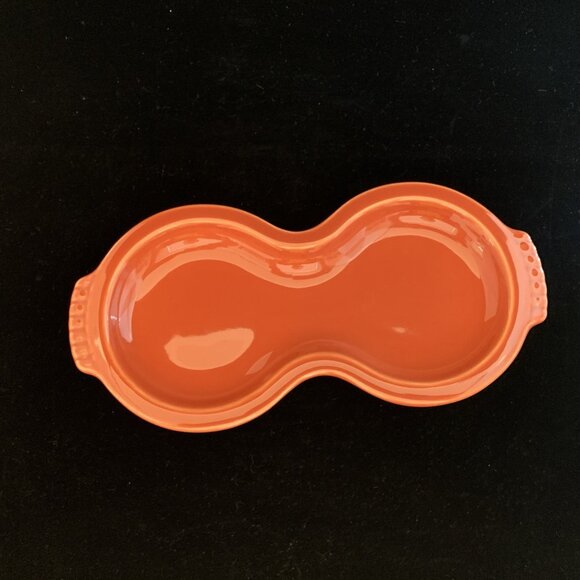 Fiesta Cinnabar Sugar Creamer Tray Underplate Fiestaware Home Laughlin HLC USA - Picture 3 of 8